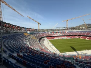Obra del Estadio Camp Nou