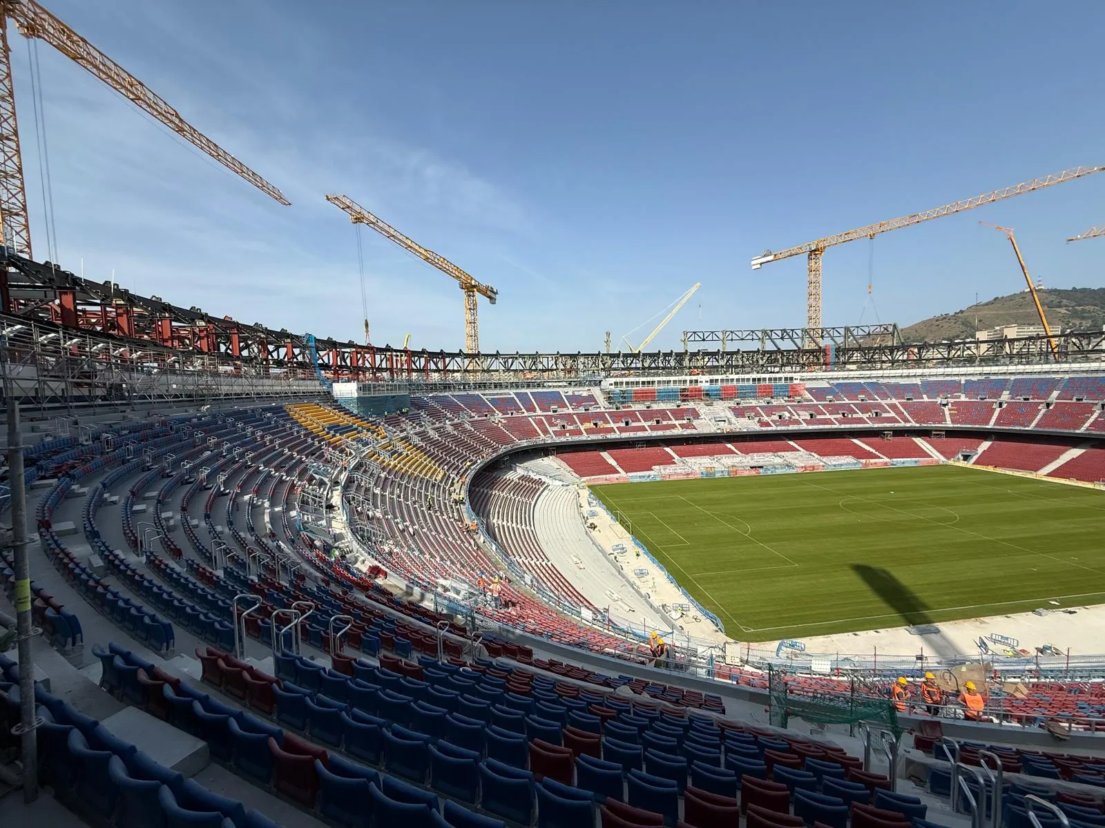 Obra del Estadio Camp Nou