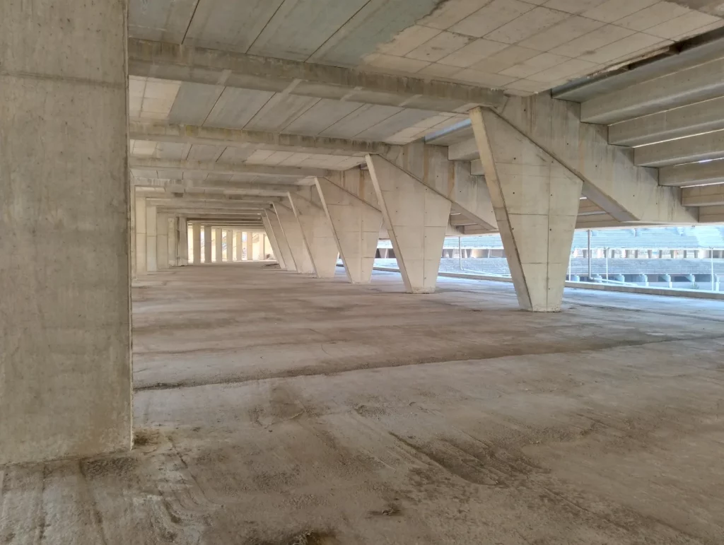 Rehabilitación estructural del Nou Mestalla